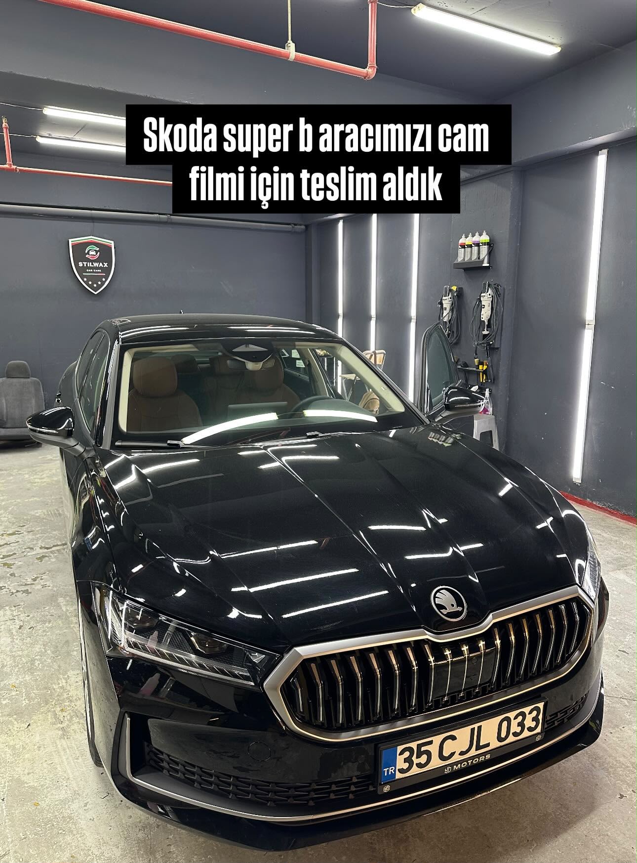 Araç cam filmi uygulaması